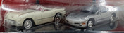 Johnny Lightning 1/64 Scale 483-10 1953 and 2000 Chevrolet Corvette 2 Piece Set
