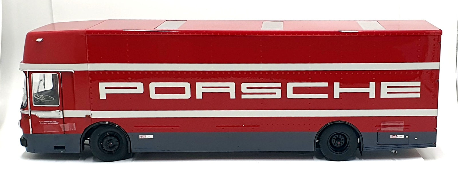 Schuco 1/18 Scale 45 003 2300 - Mercedes-Benz Renntransporter Porsche Racing