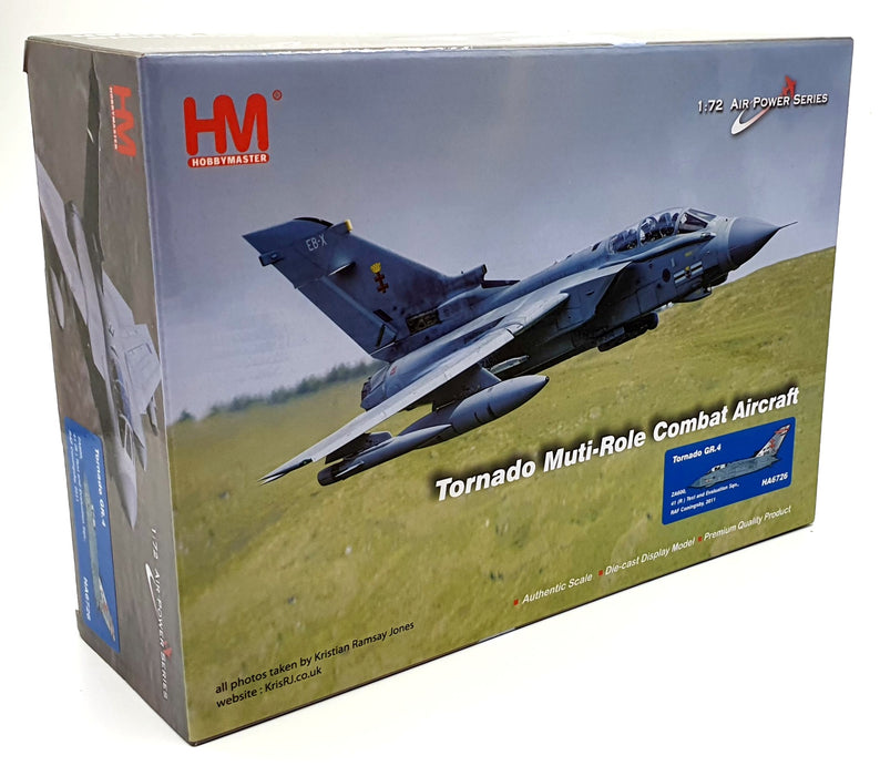 Hobby Master 1/72 Scale HA6726 - 2011 Tornado GR.4 Multi-Role Combat Aircraft