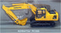 Atlas Editions 1/72 Scale MX4ALA0001 - Komatsu PC200 Shovel - Yellow