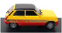 Norev 1/43 Scale 510536 - 1978 Renault 5 Monte Carlo - Yellow/Red/Black