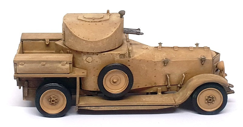 Top Marques 1/43 Scale MV2 - 1920 Rolls Royce Armoured Car - Sand