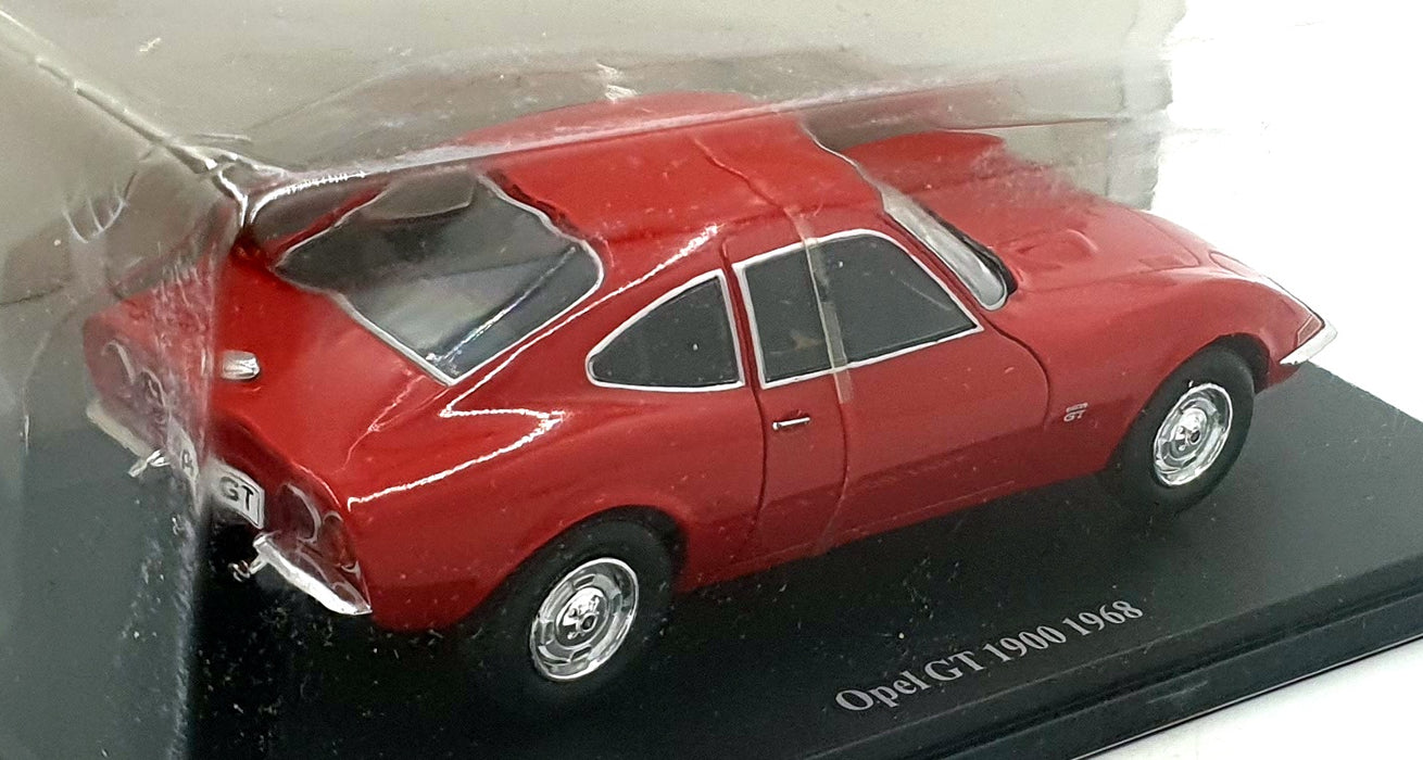 Altaya 1/24 Scale Diecast G1648001 - 1968 Opel GT 1900 - Red