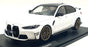 Solido 1/18 Scale S1814301 - 2024 BMW M3 Performance Parts - Alpine White