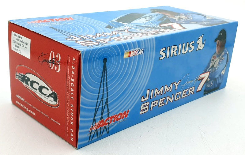 Action 1/24 Scale Diecast 401727 2003 Dodge Intrepid #7 Sirius Radio Spencer