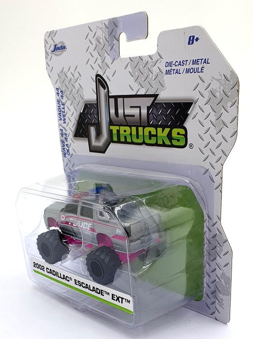 Jada Just Trucks 1/64 Scale 14020 - 2002 Cadillac Escalade EXT - Silver/Pink
