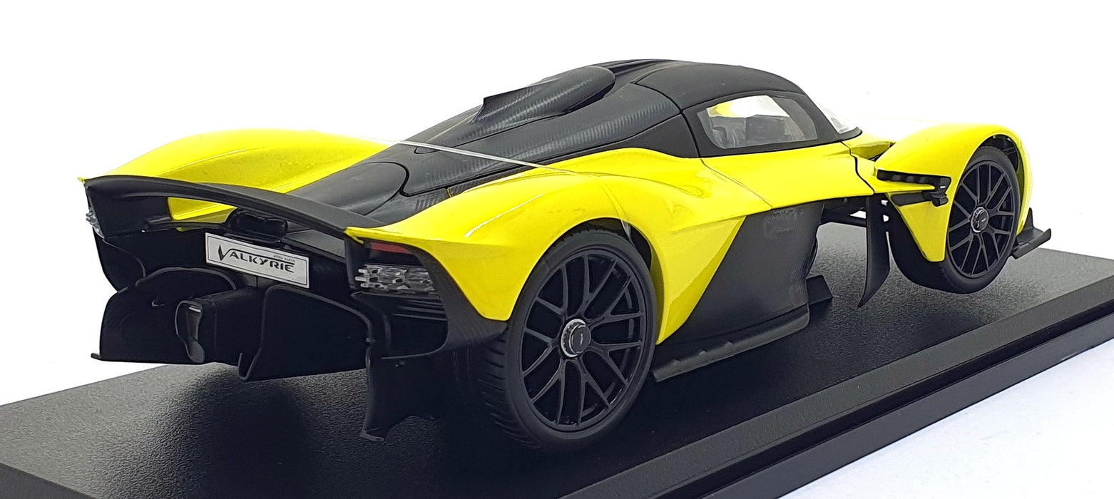 Maisto 1/18 Scale Diecast 46629 - Aston Martin Valkyrie - Yellow/Black