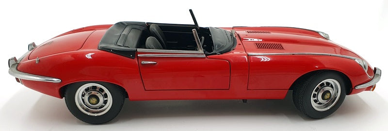Autoart 1/18 Scale Diecast DC16723E - Jaguar E-Type Cabriolet - Red