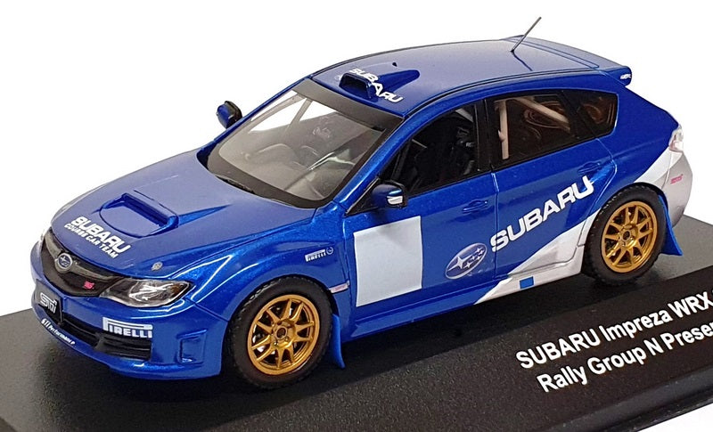 J Collection 1/43 Scale JC176 - Subaru WRX STI 2009 Rally Gr. N Presentation Car