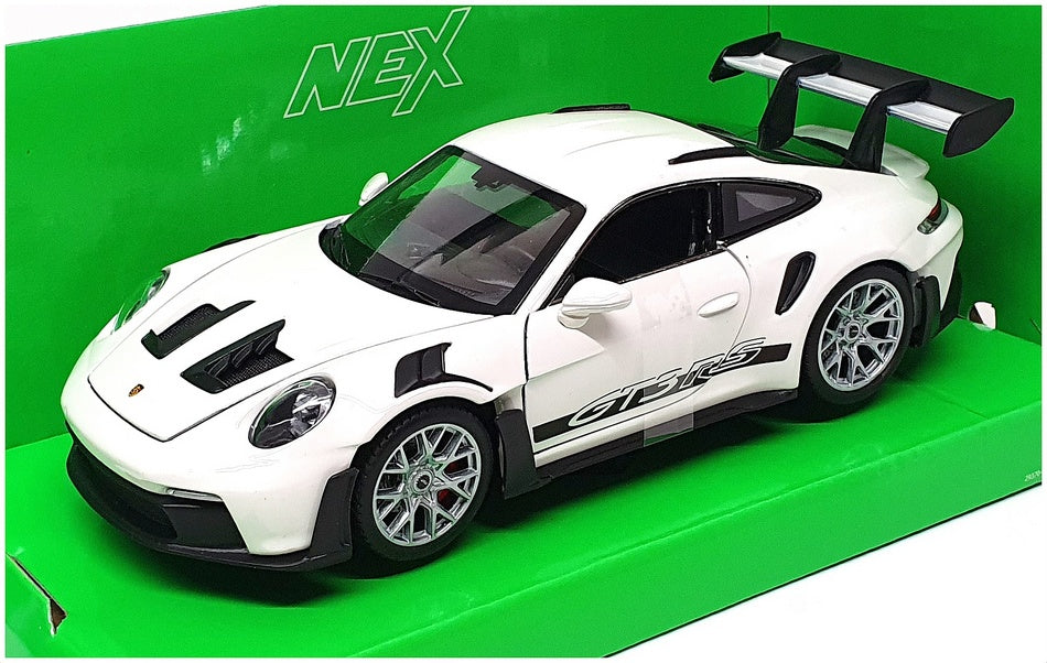Welly NEX 1/24 Scale Diecast 24122W - Porsche 911 GT3 (992) - White