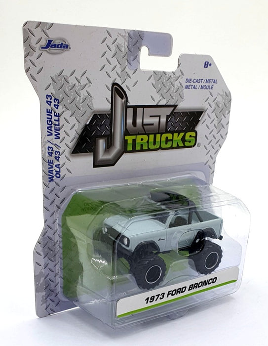 Jada Just Trucks 1/64 Scale 14020 - 1973 Ford Bronco - Grey/Black