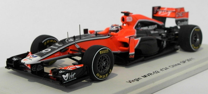 Spark Models 1/43 Scale S3014 - Virgin MVR-02 F1 China GP 2011 - #24 T.Glock