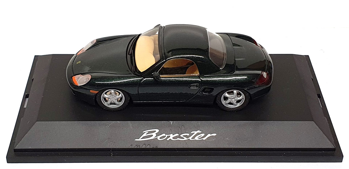 Schuco 1/43 Scale Diecast 04231 - Porsche Boxter Hardtop - Met. Green