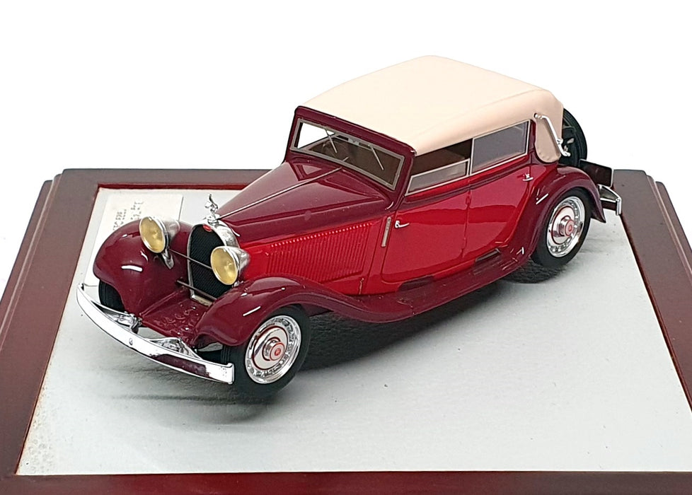 Chromes Ilario 1/43 Scale Chro048 1929 Bugatti T46 Cabriolet Reinbolt & Christé