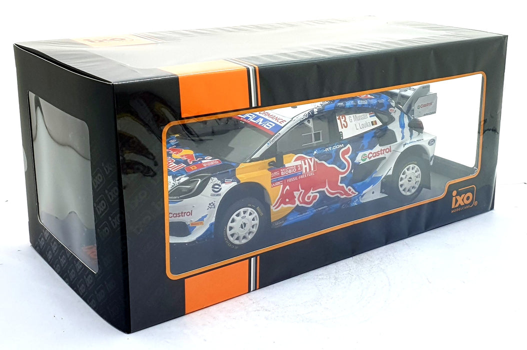 IXO 1/18 Scale Diecast 18RMC224.22 - Ford Puma Rally #13 Chile 2024