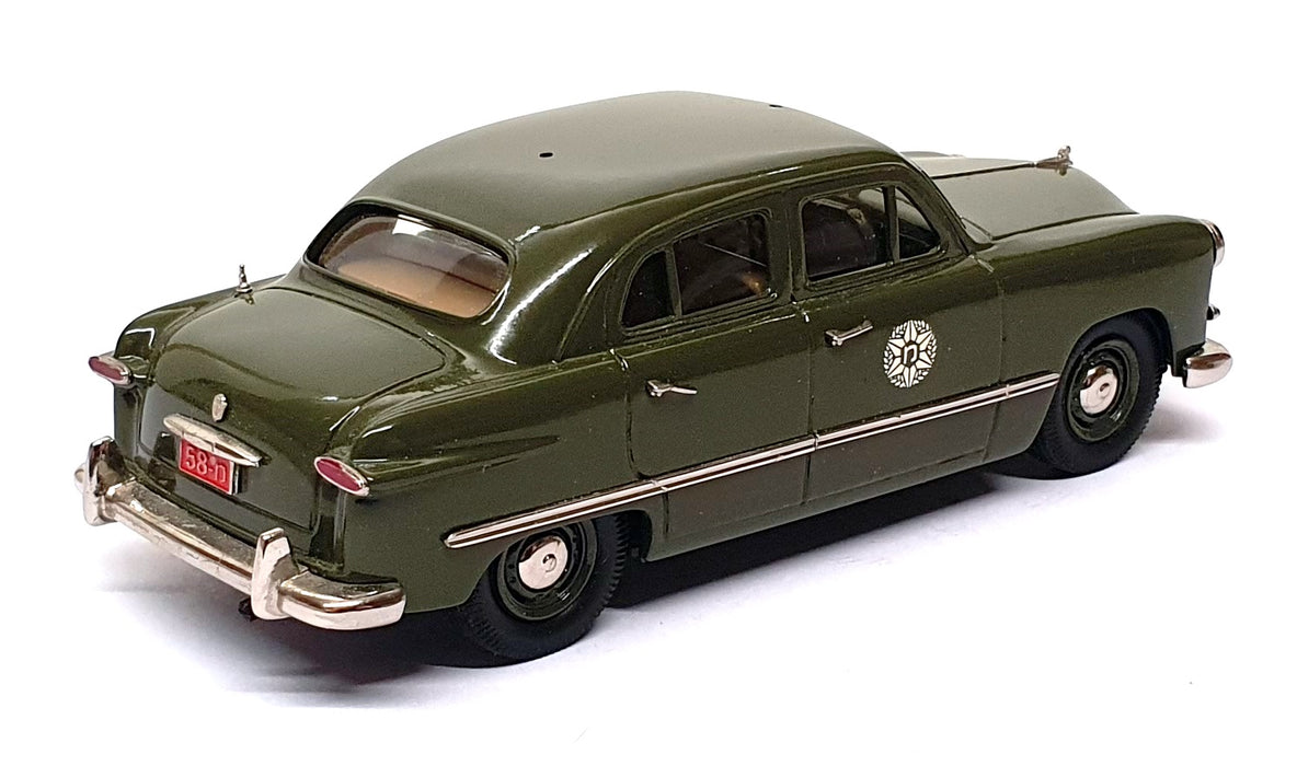 Brooklin 1/43 Scale BRK51 - 1949 Ford 4Dr. Sedan Israeli Police - 1 Of 100