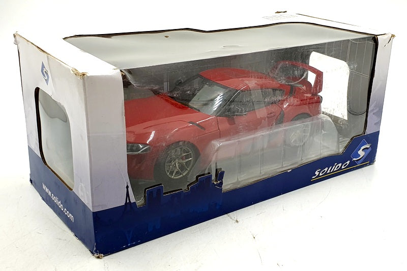 Solido 1/18 Scale Diecast S1809001 Toyota GR Supra Streetfighter 2023 Red