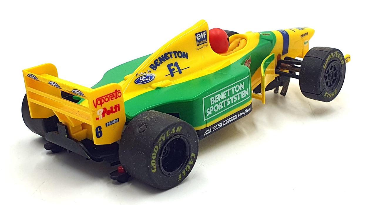 Scalextric 1/32 Scale Slotcar C142 - Ford Benetton B193 #6 - Red Helmet