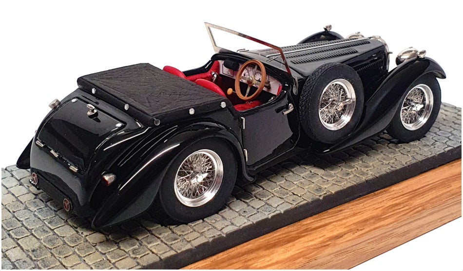 Heco Miniatures 1/43 Scale 401M - Bugatti 57S Tourer - Black