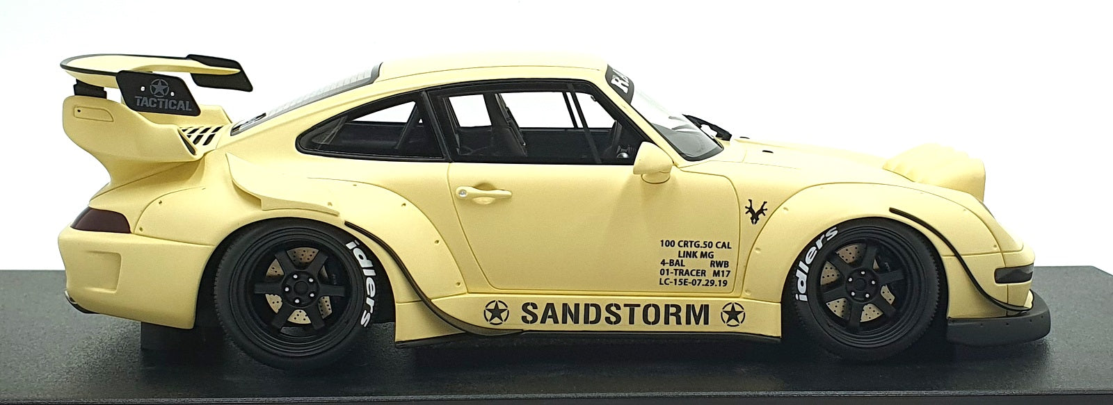 GT Spirit 1/18 Scale Resin GT566 - Porsche RWB Sandstorm 