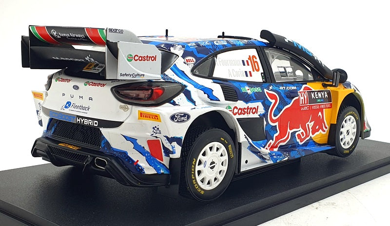 Ixo 1/18 Scale 18RMC207.22 - Ford Puma Rally 1 #16 Safari Rally Kenya 2024