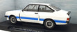 Model Car Group 1/18 Scale MCG18350 Ford Escort MKII RS 2000 X-Pack - White/Blue