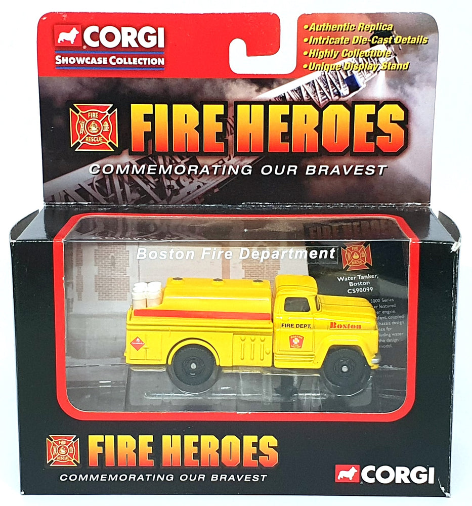 Corgi Diecast CS90099 - GMC Water Tanker Boston Fire Dept. - Yellow