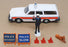 Dinky Toys Original Diecast 243 - Volvo Police Car - White