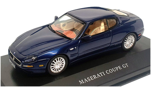 Ixo 1/43 Scale Diecast MOC028 - Maserati Coupe GT - Met Blue