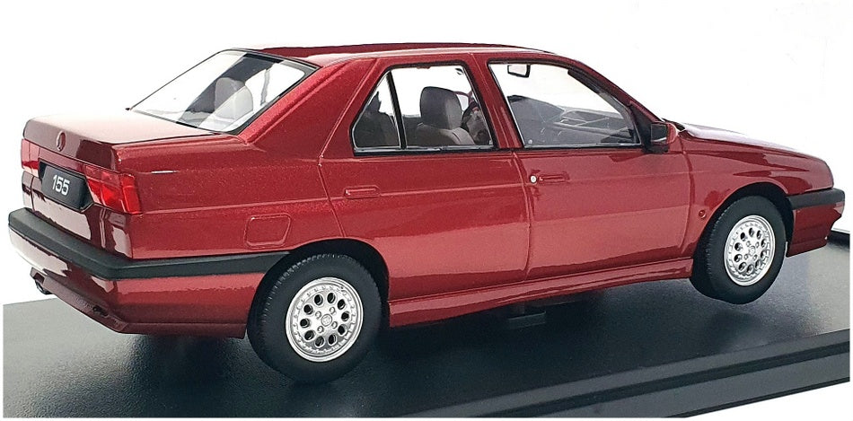Triple9 1/18 Scale Diecast T9-1800384 - 1996 Alfa Romeo 155 - Met Red