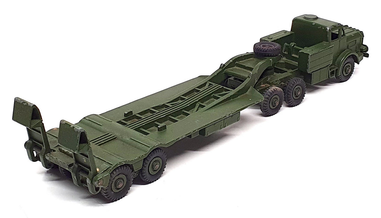 Dinky Supertoys Original Diecast 660 Thornycroft Antar Tank Transporter - Green