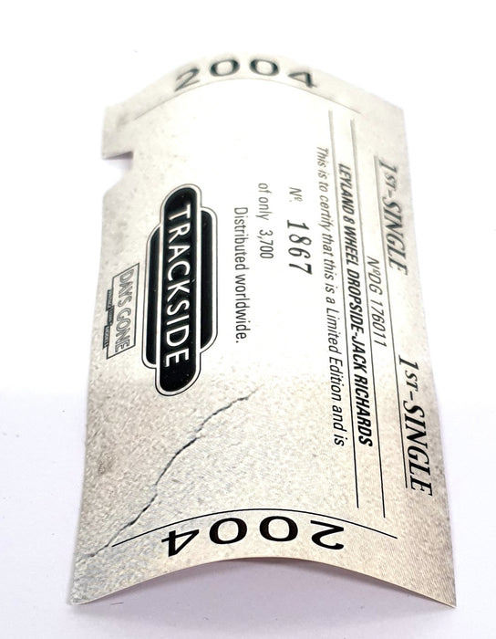 Lledo 1/76 Scale DG176011 - Leyland 8 Wheel Dropside Jack Richards - Yellow