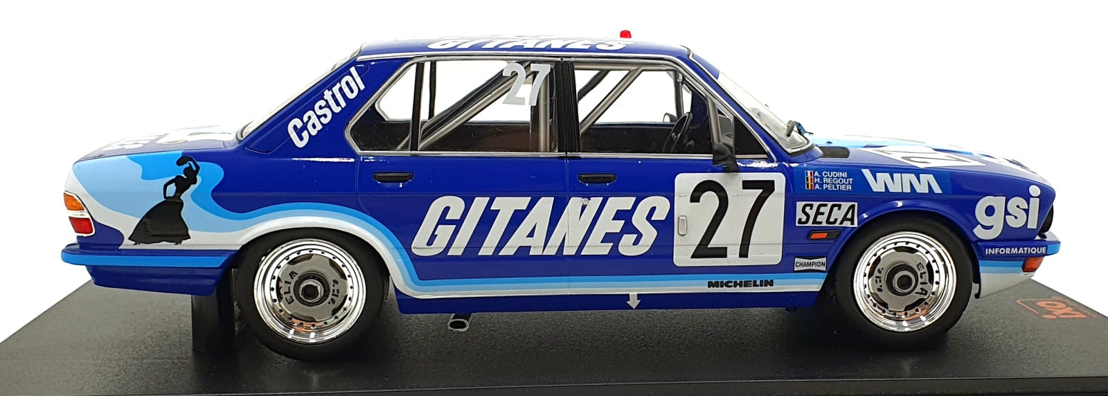 IXO 1/18 Scale 18RMC183B.22 - BMW 528i (E28) #27 24h SPA 1982