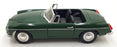 Corgi 1/18 Scale 95106 - 1963 MG MGB Roadster Green - with wooden plinth