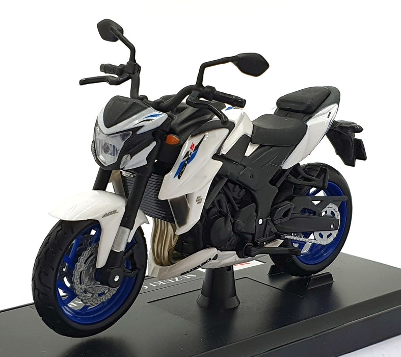 Maisto 1/18 Scale 19133 - Suzuki GSX-S750 ABS Motorbike - Black/White