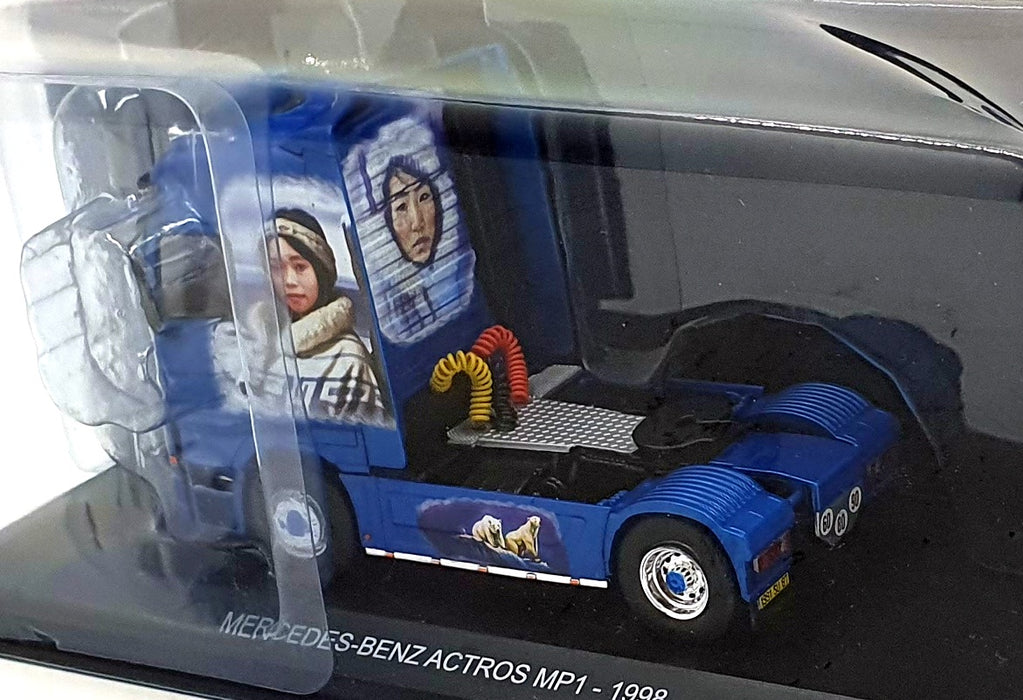 Hachette 1/43 Scale G1470010 - 1998 Mercedes Benz Actros MP1 - Blue