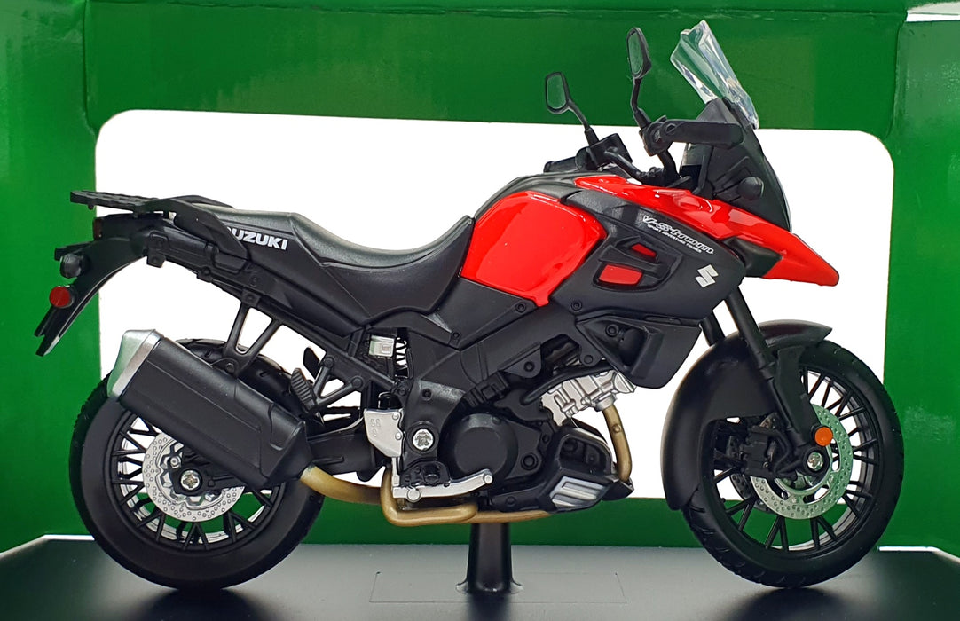 Maisto 1/12 Scale 32711 - Suzuki V-Strom 1000 - Black/Red