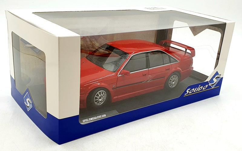 Solido 1/18 Scale Diecast S1809704 - Opel Omega EVO500 1990 - Red