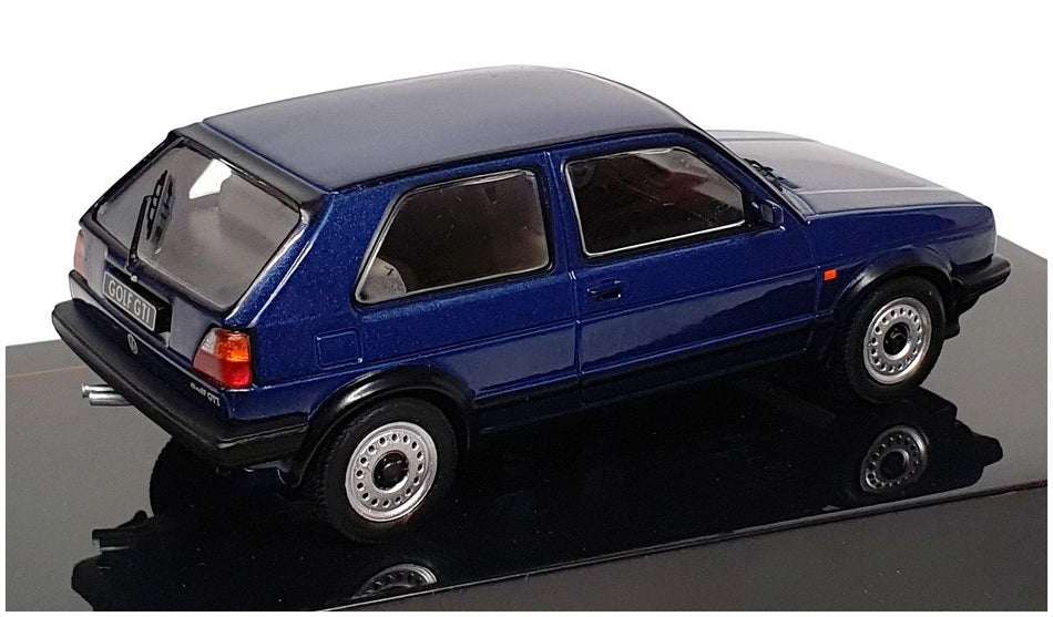Ixo 1/43 Scale Diecast CLC499N.22 - 1984 Volkswagen Golf GTI MkII - Blue