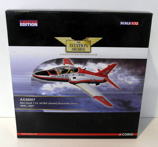 Corgi 1/72 AA36007 BAe Hawk T.1A Astra QintiQ Boscombe Down 2007