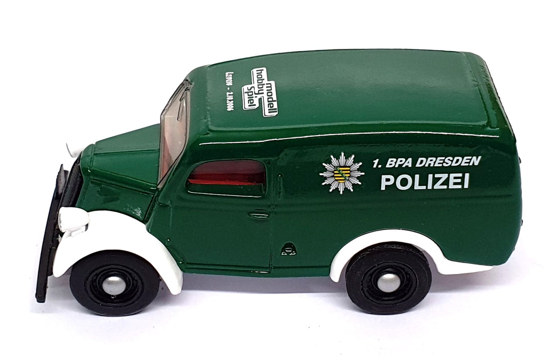 Matchbox Dinky 1/43 Scale MDL07 - 1950 Ford E 83 Van Polizei Leipzig 2/10/06