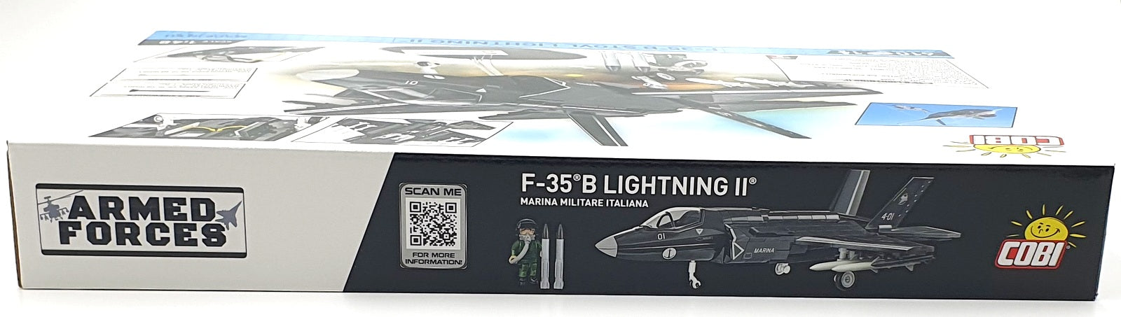 Cobi Bricks 1/48 Scale 5895 - F-35 B STOVL Lightning II Aircraft - USA/Italian