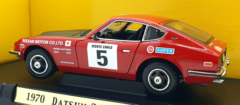 Road Signature 1/18 Scale Diecast 92529 - 1970 Datsun 240Z #5 Monte Carlo