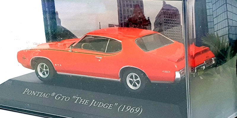Altaya 1/43 Scale Diecast 6425A - 1969 Pontiac GTO The Judge - Lt. Red