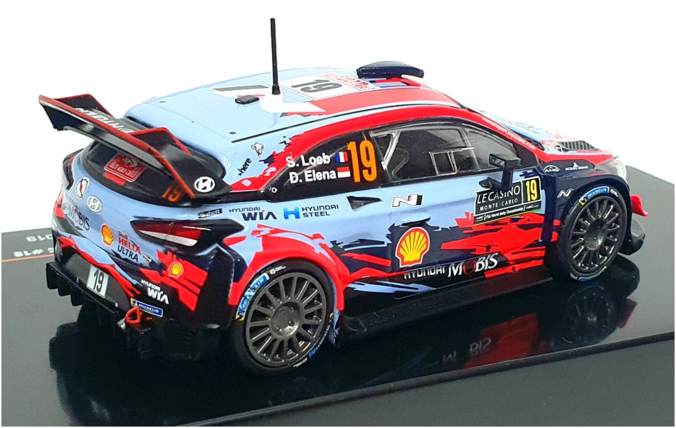 Ixo 1/43 Scale RAM701 - Hyundai i20 WRC #19 Monte Carlo 2019