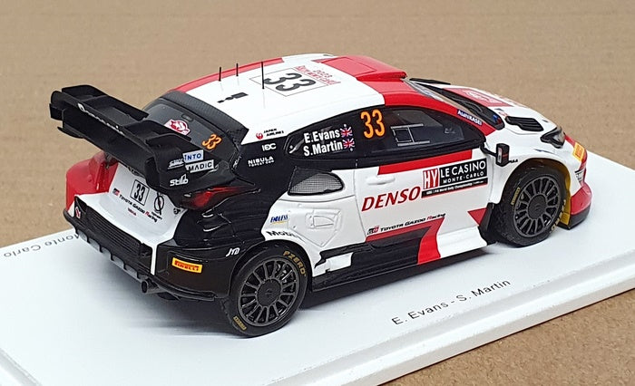 Spark 1/43 Scale S6719 - Toyota GR Yaris #33 4th Monte Carlo Rally 2023