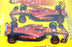 Burago 1/43 Scale Twin Set 18-36856 - F1 Ferrari SF-24 #16 Leclerc & #55 Sainz