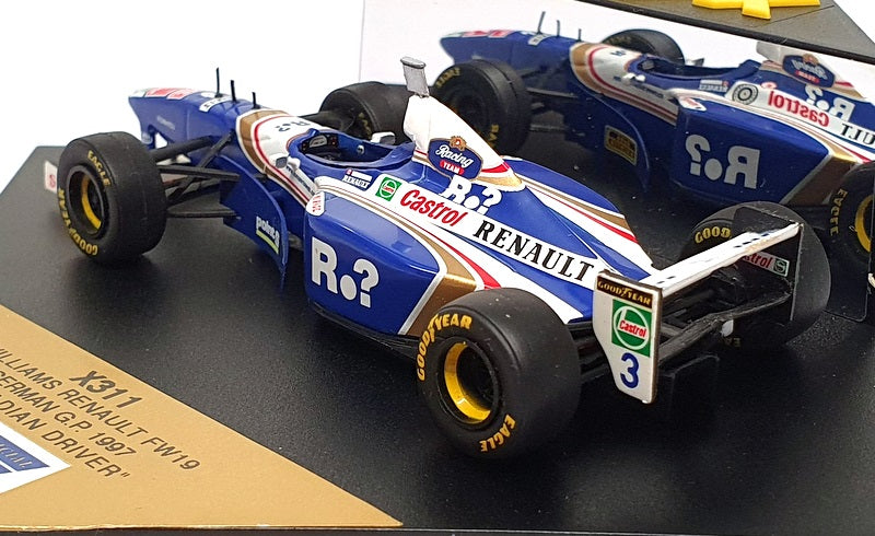 Onyx 1/43 Scale X311 - F1 Williams Renault FW19 German GP 1997 Canadian Driver