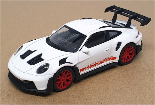 Norev 1/43 Scale 750044 - Porsche 911 GT3 RS - White/Black/Red