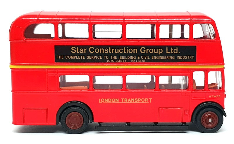 EFE 1/76 Scale C101004C - AEC Regent London Bus Special Railway Service - Red